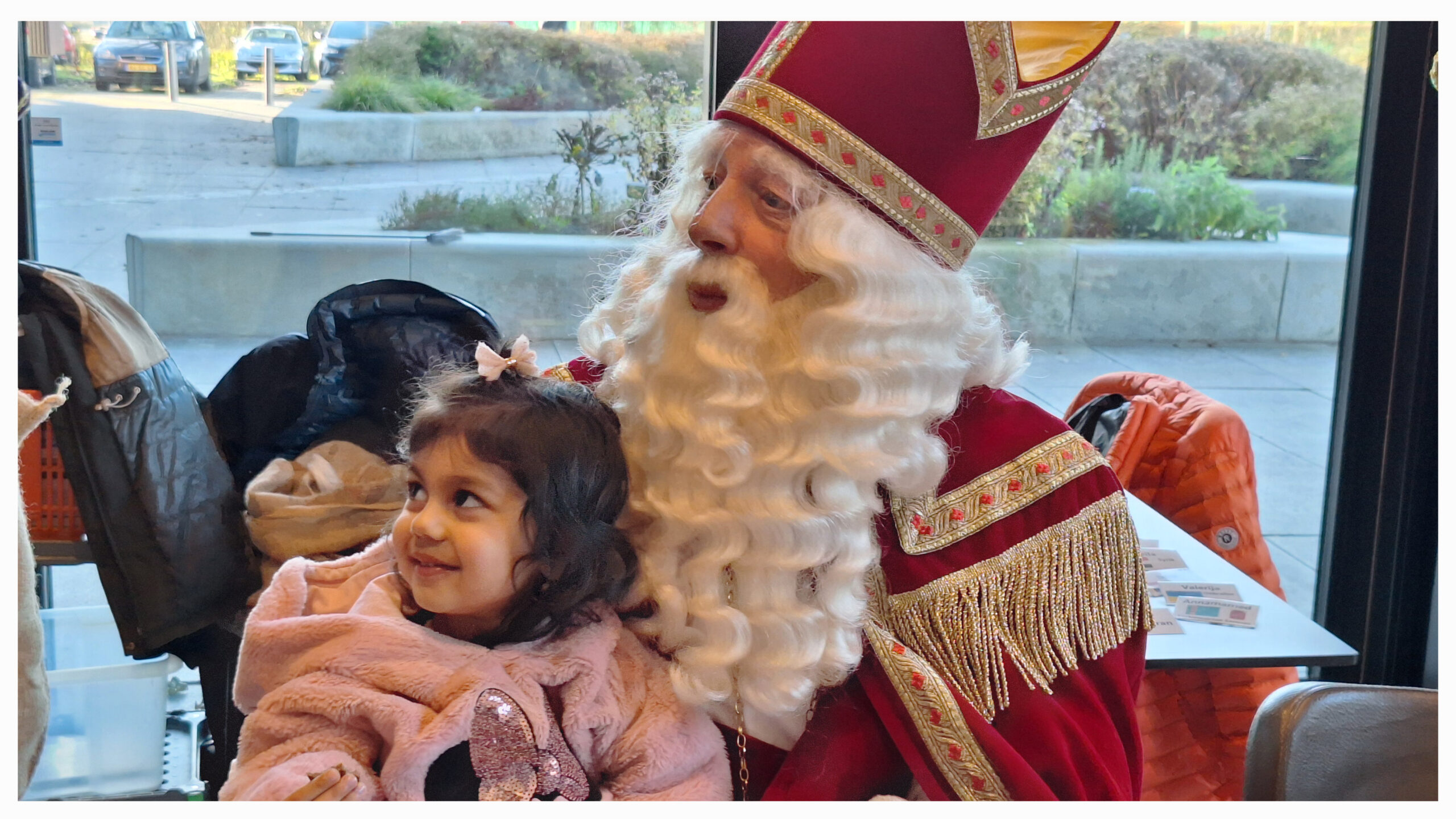 Sinterklaas in het Taalcafé 2024