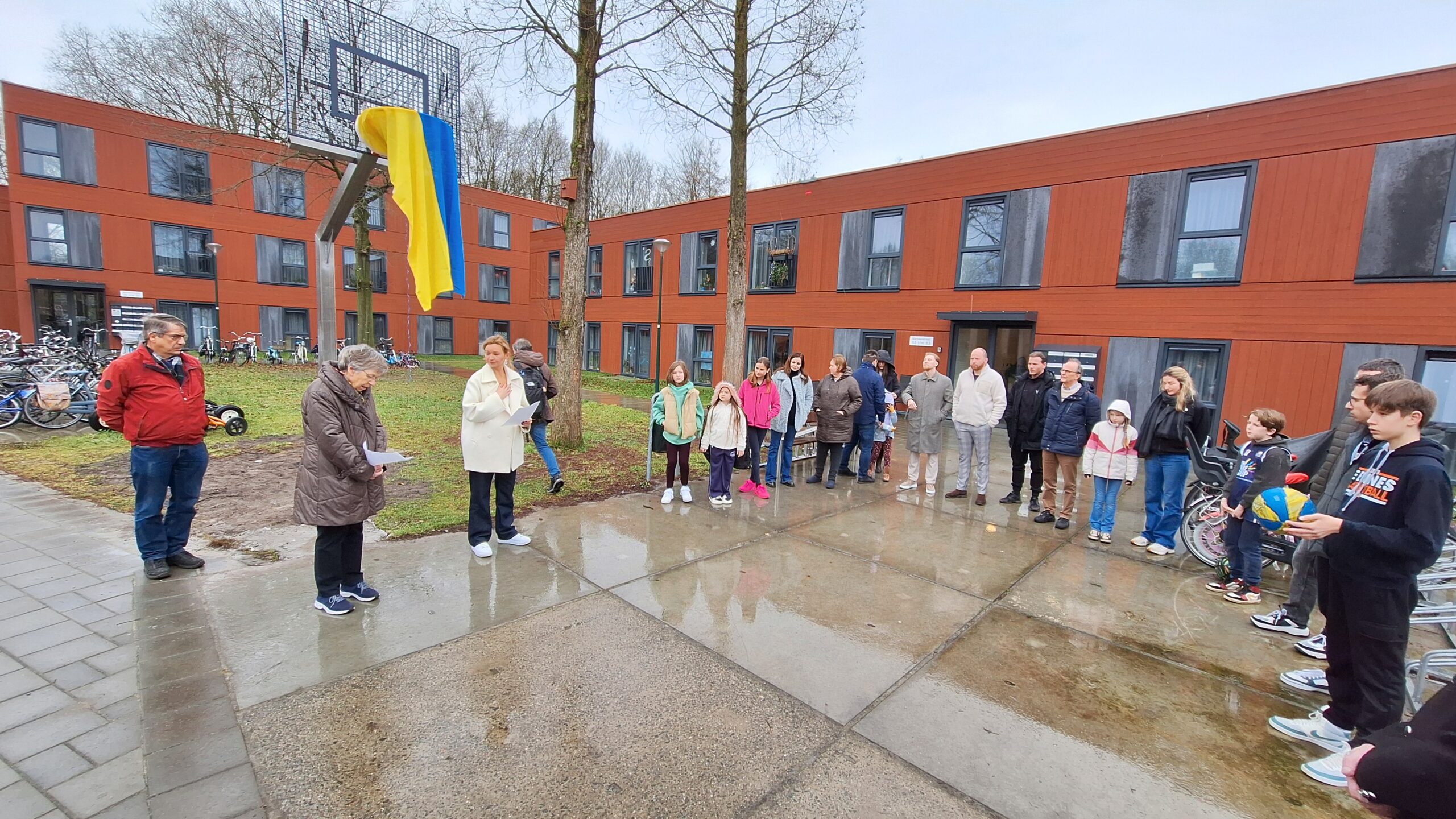 Ingebruikname Basketbalpaal