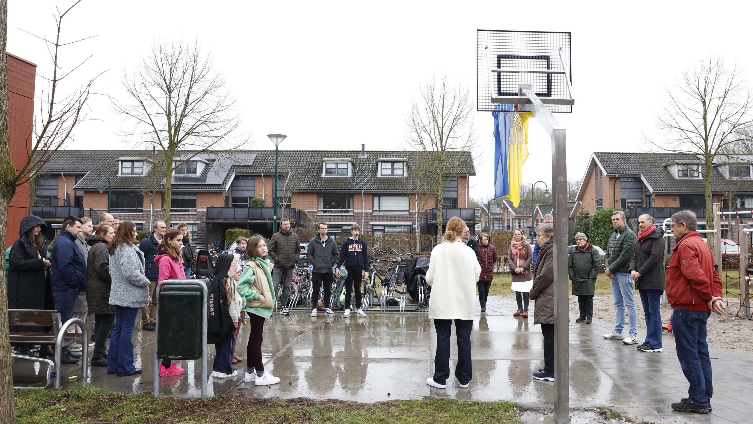 Ingebruikname Basketbalpaal